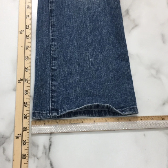 Vigoss Bootcut Jeans Womens 11 Medium Wash‎ Distressed Cotton Denim - Picture 7 of 11